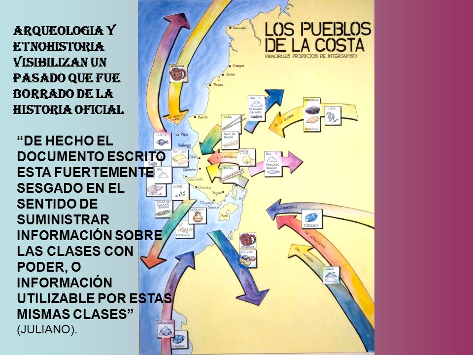 ARQUEOLOGIA Y ETNOHISTORIA VISIBILIZAN UN PASADO QUE FUE BORRADO DE LA HISTORIA OFICIAL