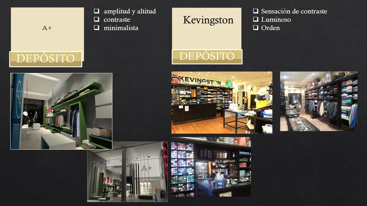 DEPÓSITO Kevingston DEPÓSITO amplitud y altitud contraste minimalista