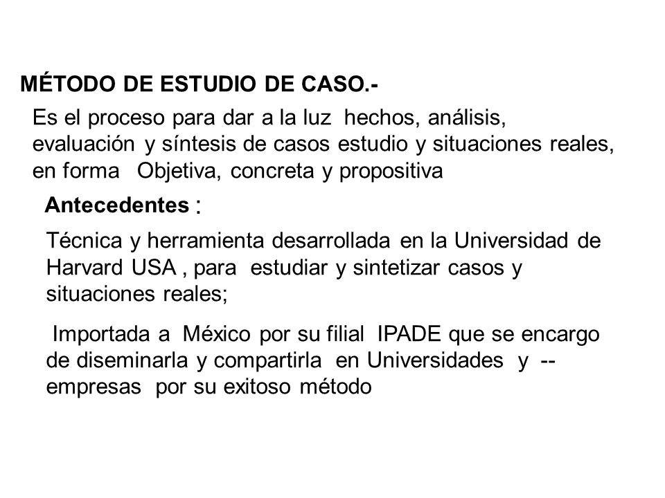: Es el proceso para dar a la luz hechos, análisis,