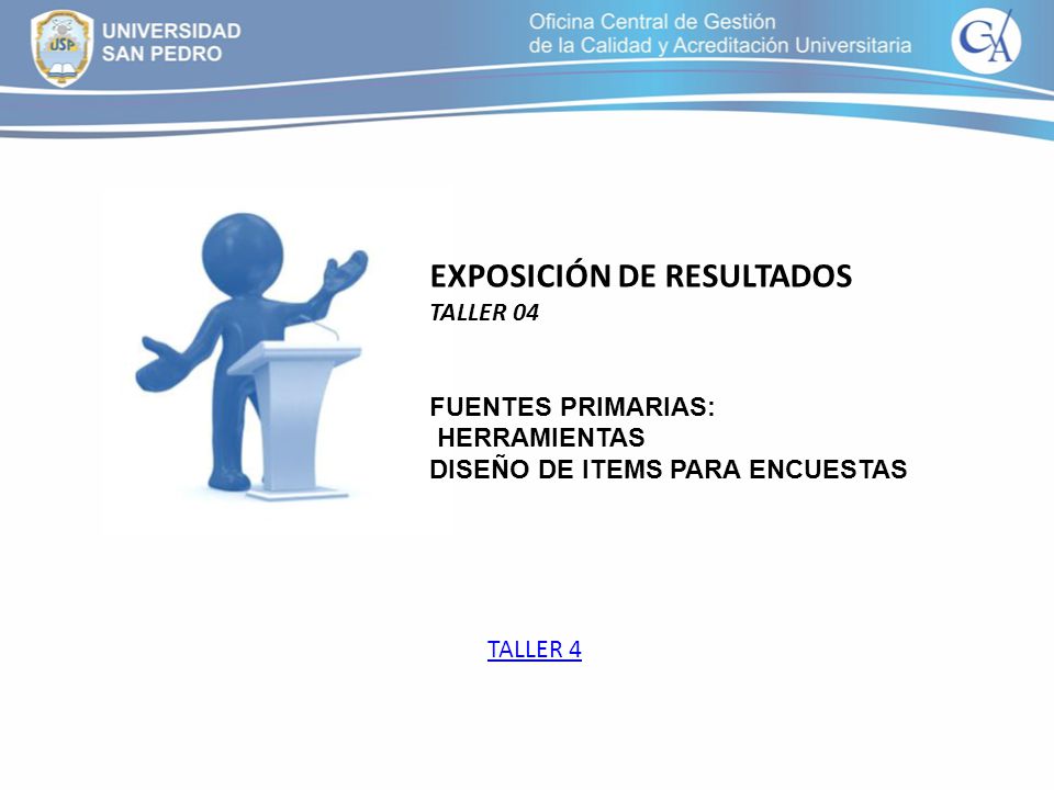 EXPOSICIÓN DE RESULTADOS