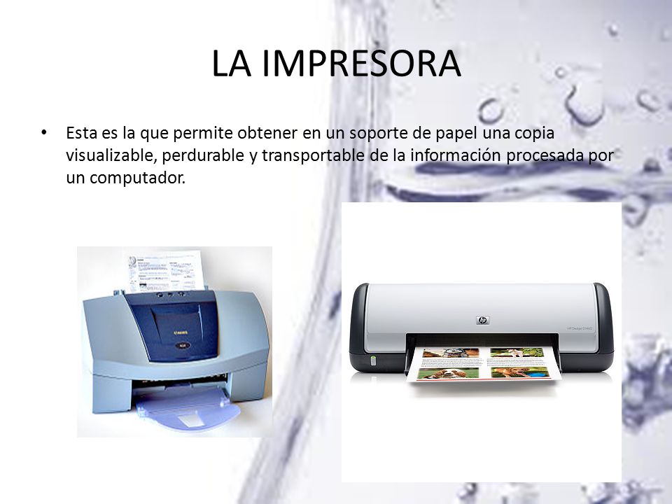 LA IMPRESORA