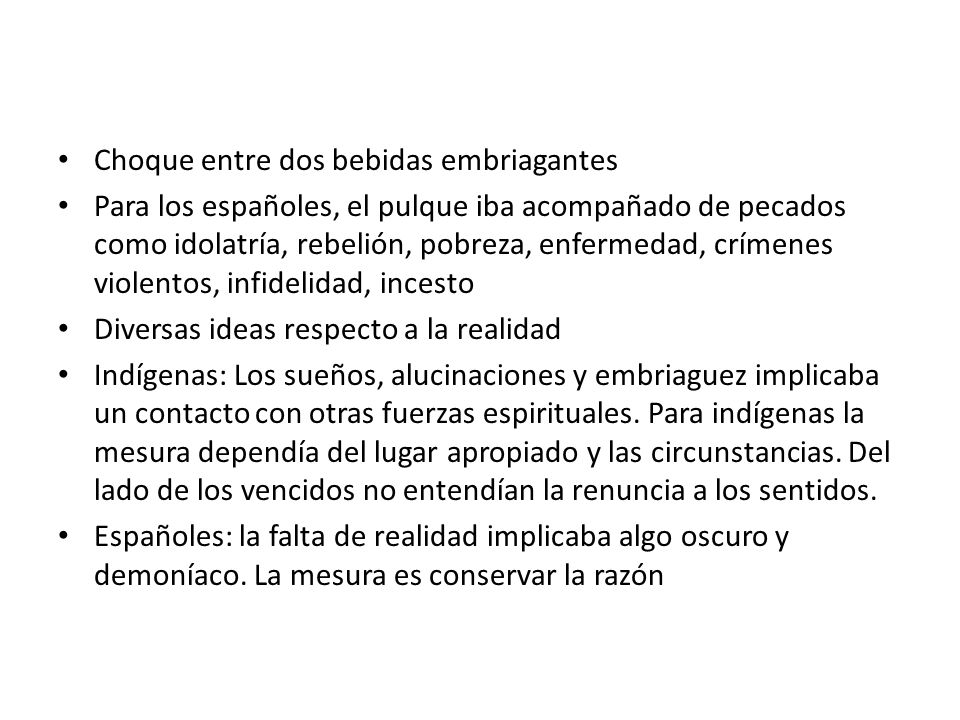 Choque entre dos bebidas embriagantes