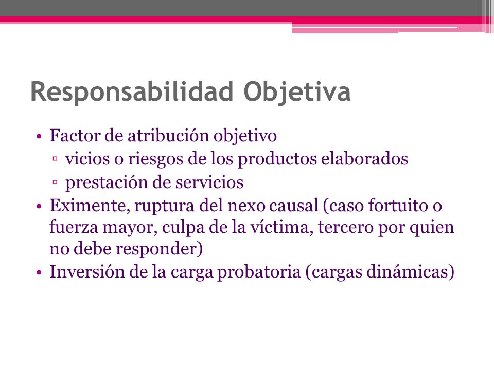 Responsabilidad Objetiva