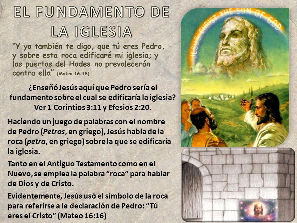 Ver 1 Corintios 3:11 y Efesios 2:20.