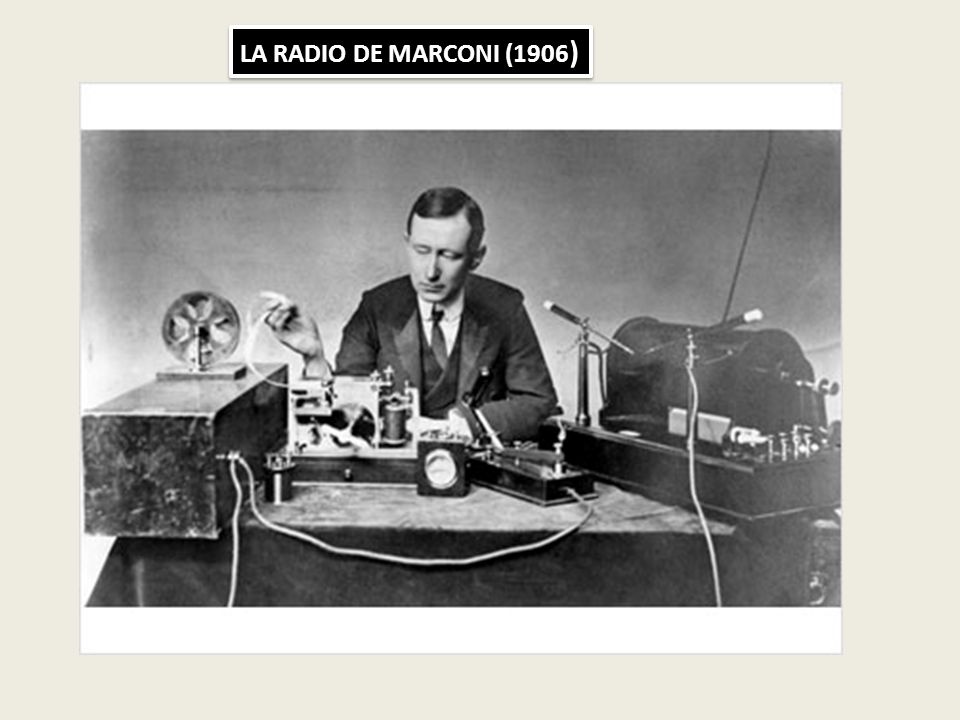 LA RADIO DE MARCONI (1906)