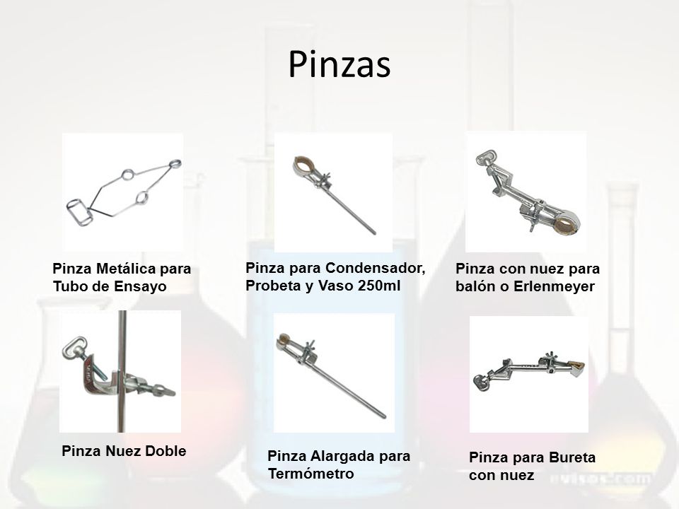 Pinzas Pinza Metálica para Pinza para Condensador, Pinza con nuez para
