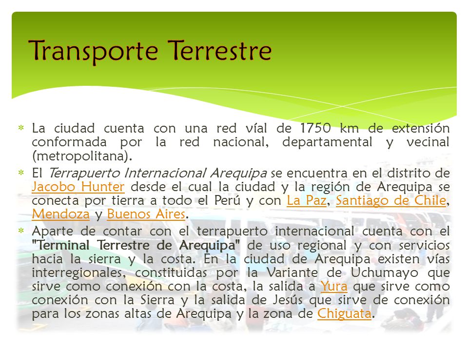 Transporte Terrestre