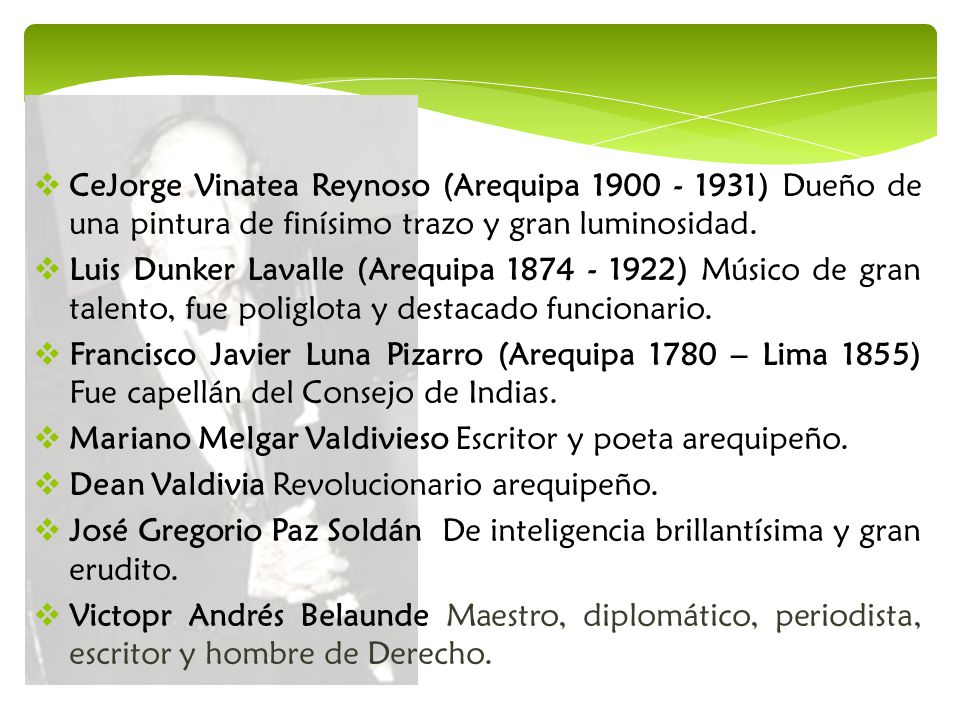 CeJorge Vinatea Reynoso (Arequipa ) Dueño de una pintura de finísimo trazo y gran luminosidad.