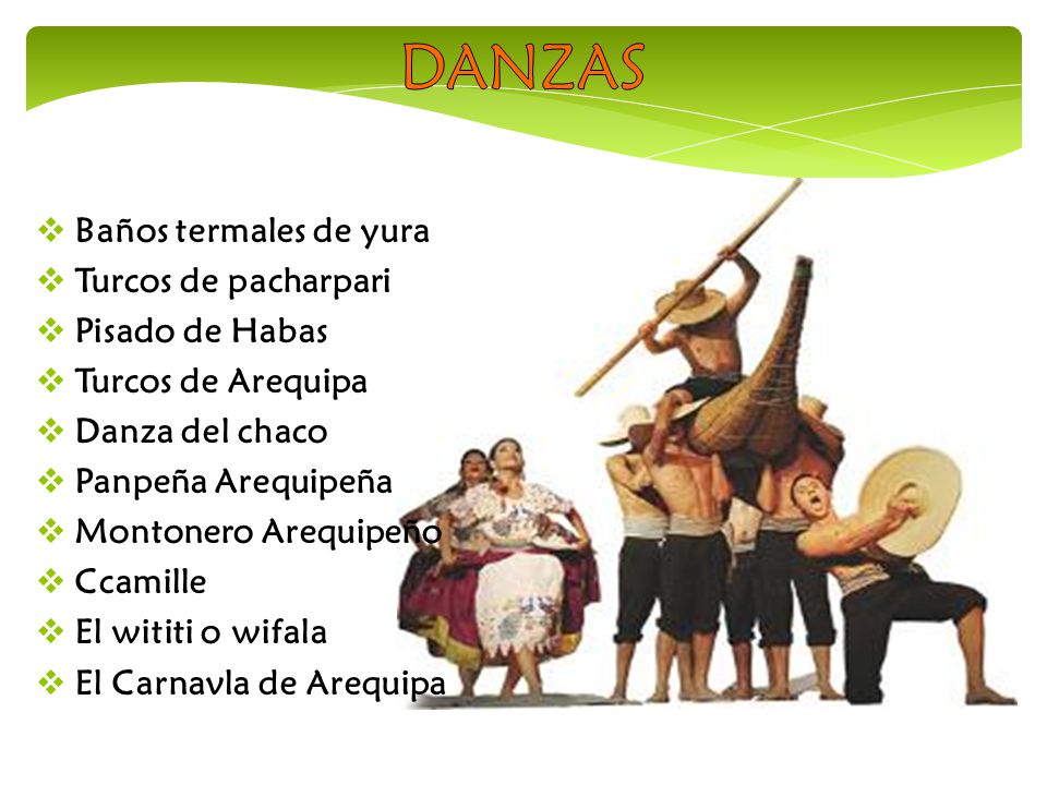 DANZAS Baños termales de yura Turcos de pacharpari Pisado de Habas