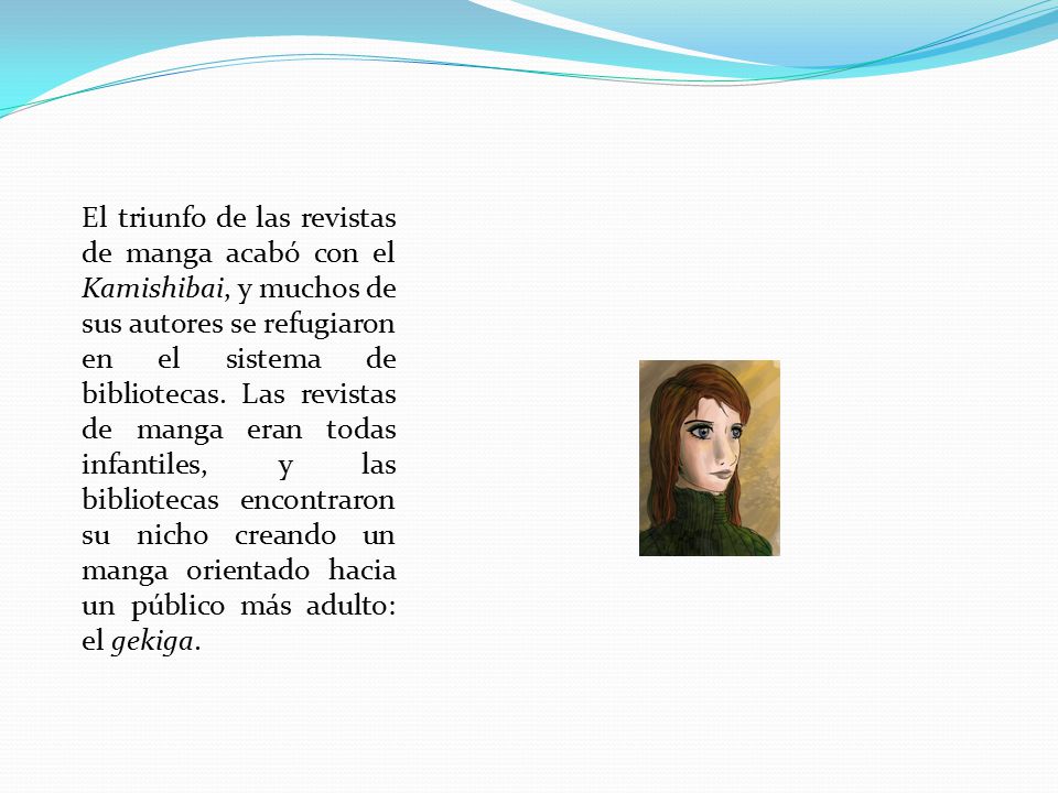 El triunfo de las revistas de manga acabó con el Kamishibai, y muchos de sus autores se refugiaron en el sistema de bibliotecas.