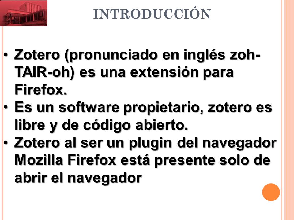 Es un software propietario, zotero es libre y de código abierto.