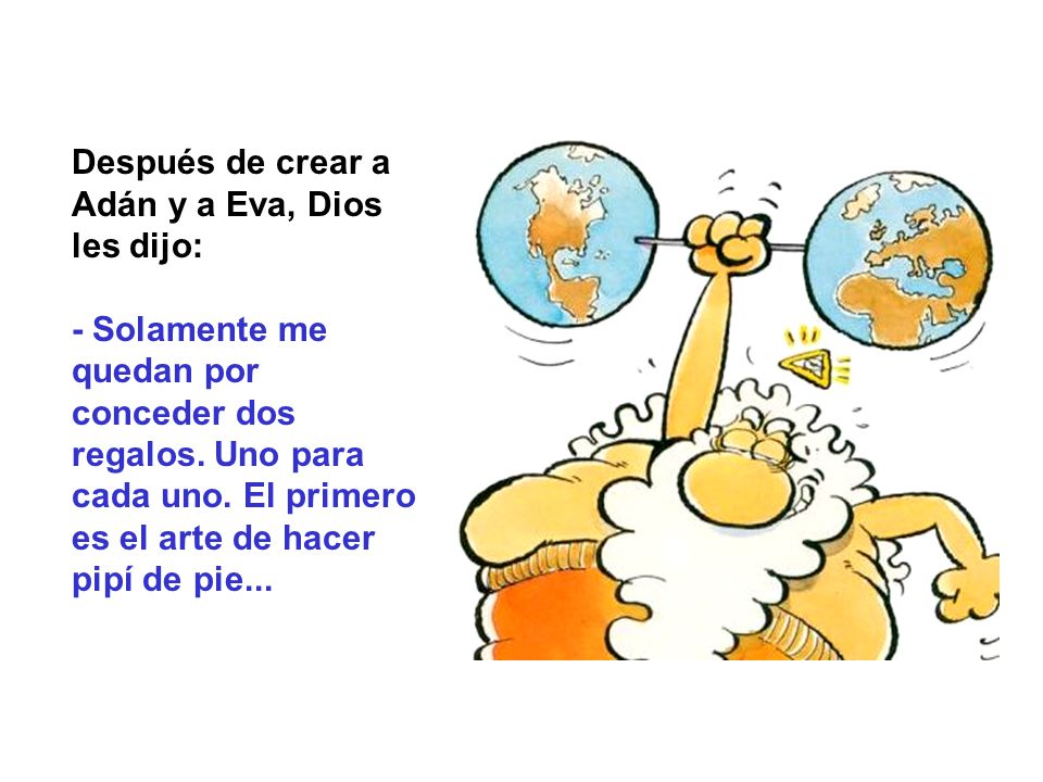 Después de crear a Adán y a Eva, Dios les dijo: