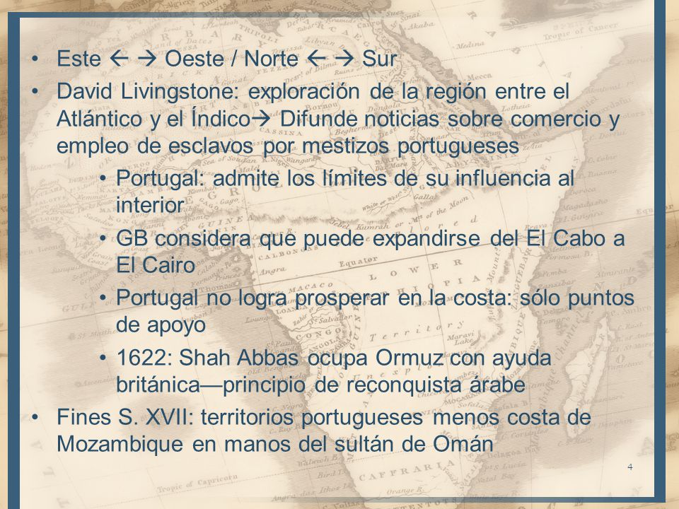 Este   Oeste / Norte   Sur