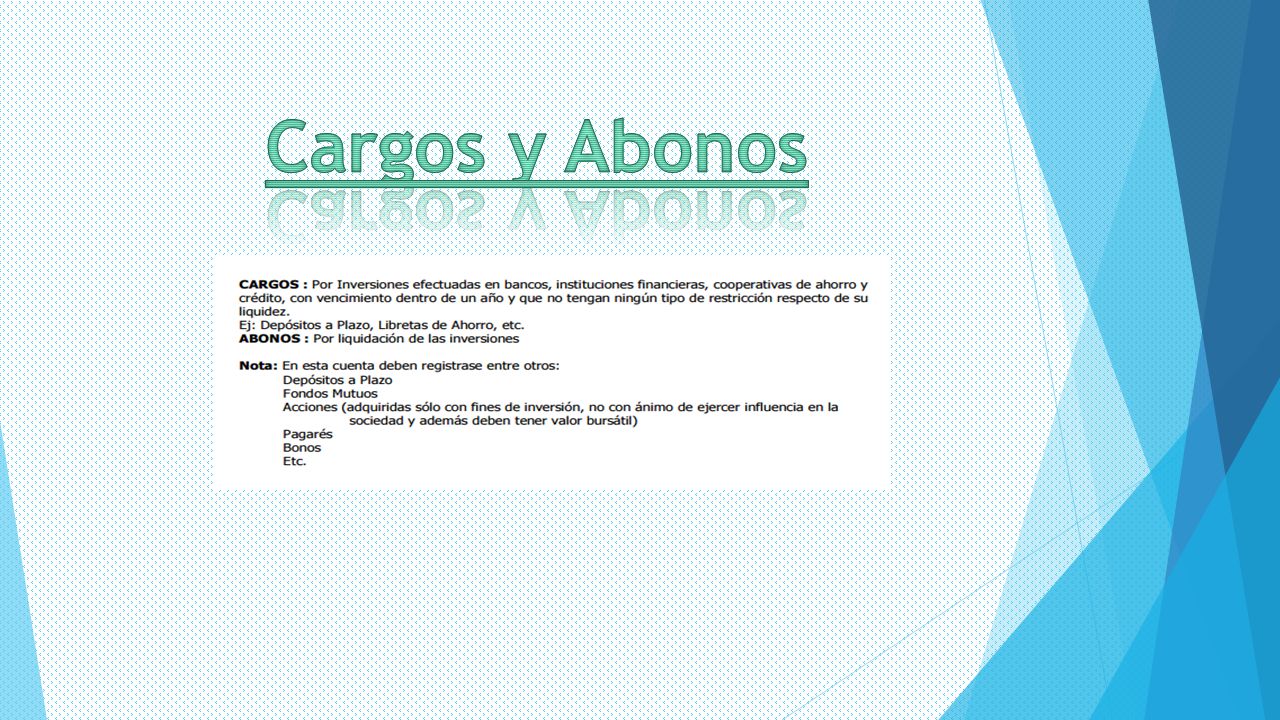 Cargos y Abonos