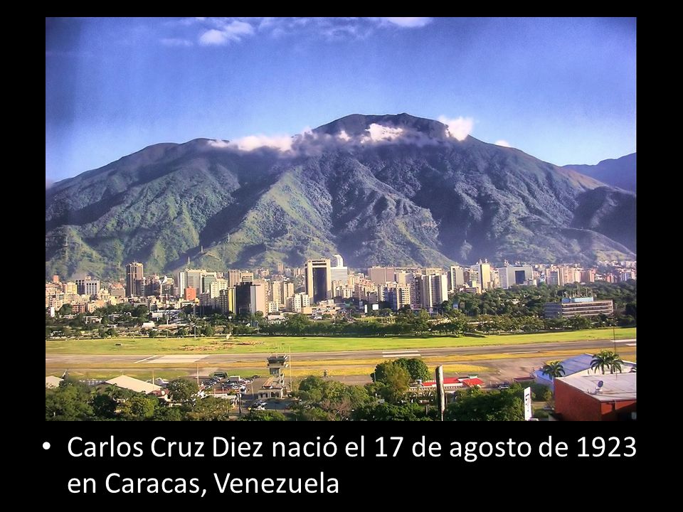 Carlos Cruz Diez nació el 17 de agosto de 1923 en Caracas, Venezuela