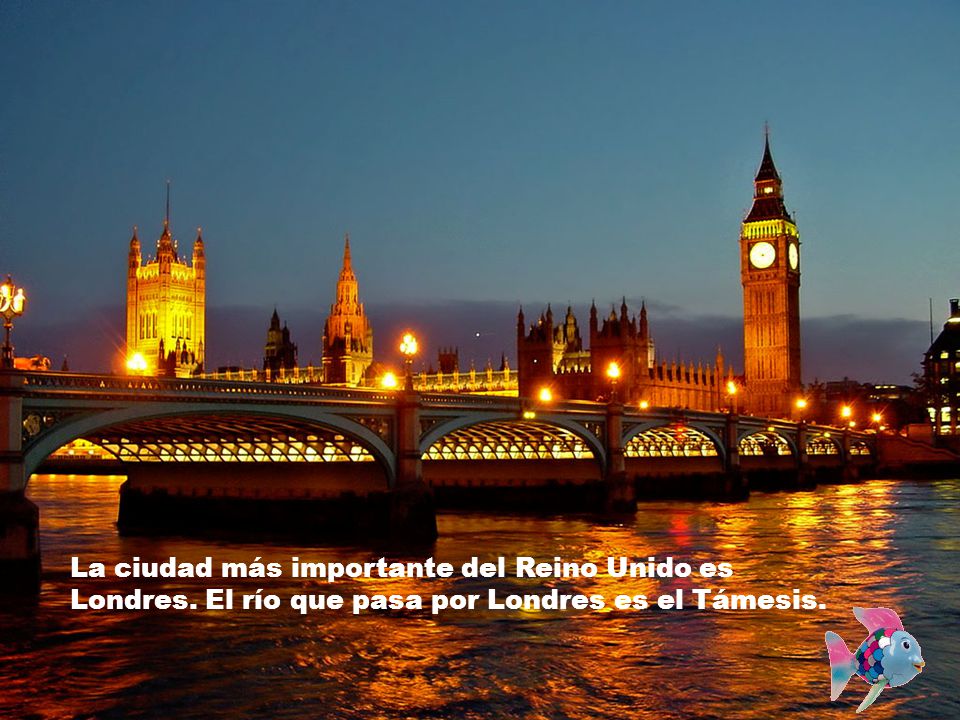 La ciudad más importante del Reino Unido es Londres