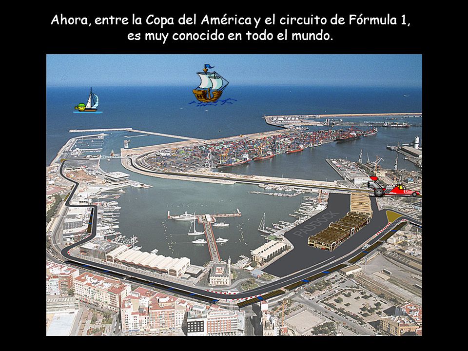 Ahora, entre la Copa del América y el circuito de Fórmula 1, es muy conocido en todo el mundo.