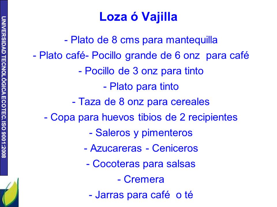 Loza ó Vajilla - Plato de 8 cms para mantequilla