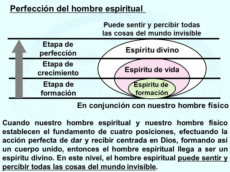 Puede sentir y percibir todas las cosas del mundo invisible