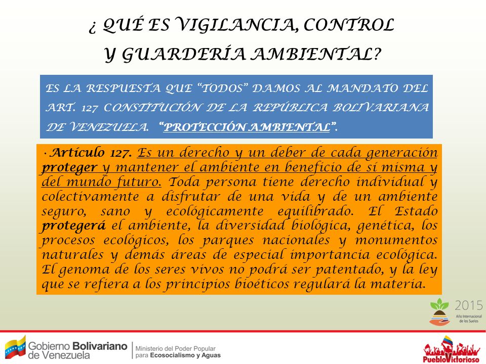 ¿ QUÉ ES VIGILANCIA, CONTROL