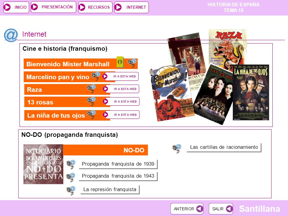 Internet Cine e historia (franquismo) Bienvenido Mister Marshall