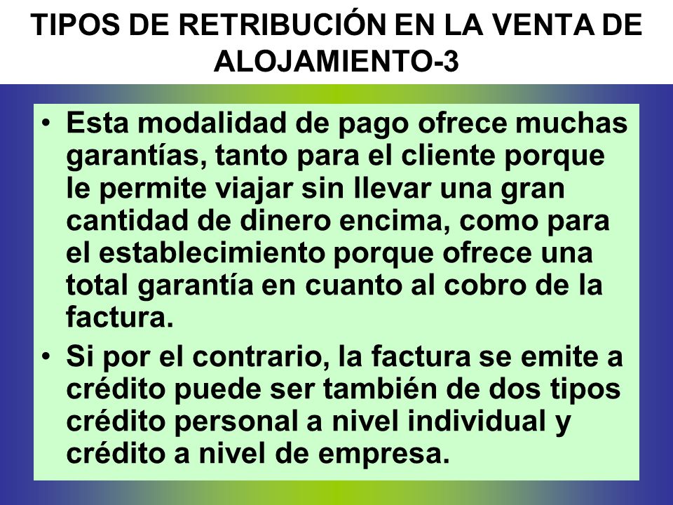 TIPOS DE RETRIBUCIÓN EN LA VENTA DE ALOJAMIENTO-3
