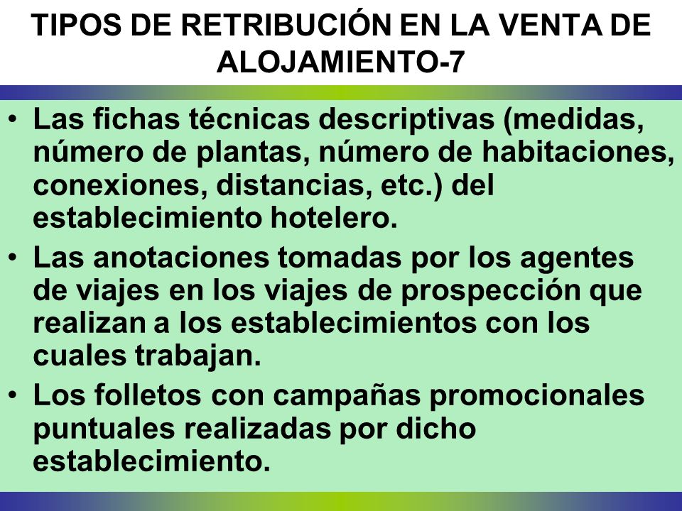 TIPOS DE RETRIBUCIÓN EN LA VENTA DE ALOJAMIENTO-7
