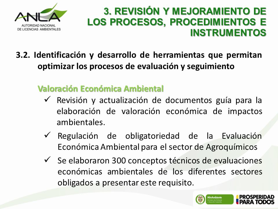 3. REVISIÓN Y MEJORAMIENTO DE LOS PROCESOS, PROCEDIMIENTOS E INSTRUMENTOS