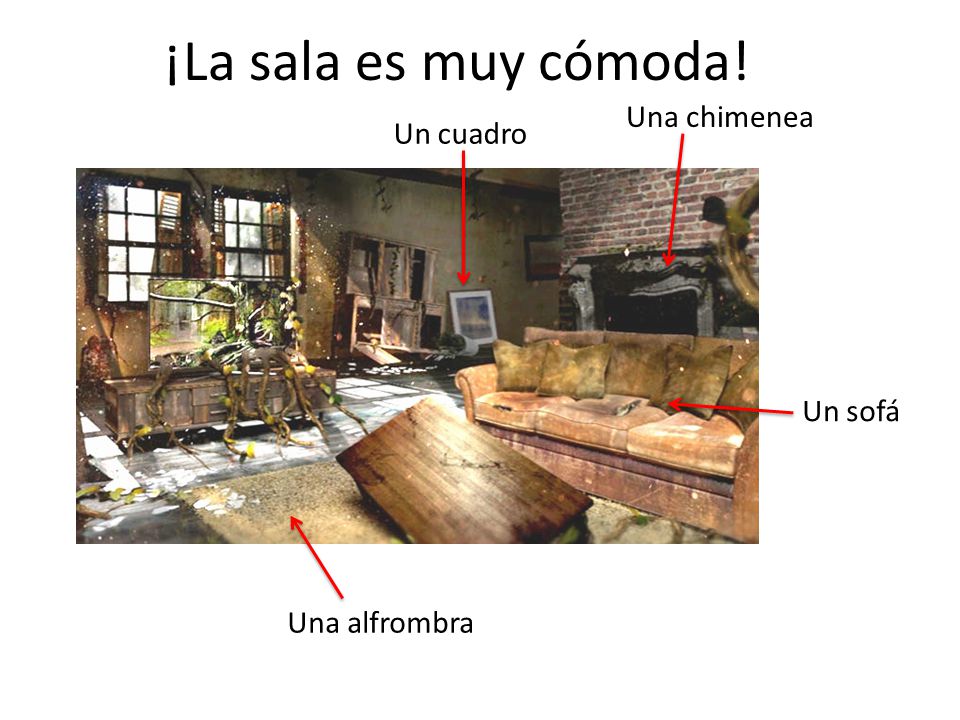 ¡La sala es muy cómoda! Una chimenea Un cuadro Un sofá Una alfrombra