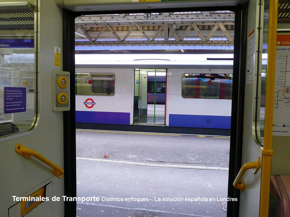 Terminales de Transporte Distintos enfoques - La solución española en Londres