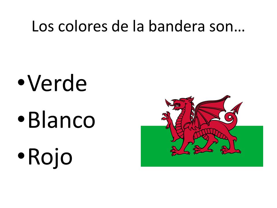 Los colores de la bandera son…