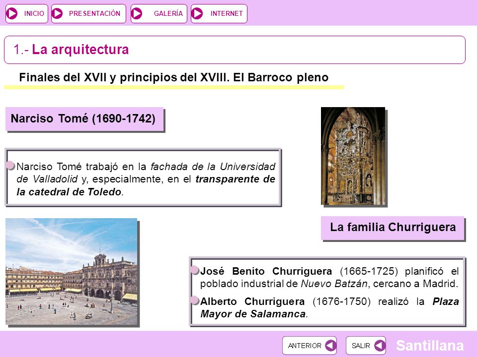 Finales del XVII y principios del XVIII. El Barroco pleno