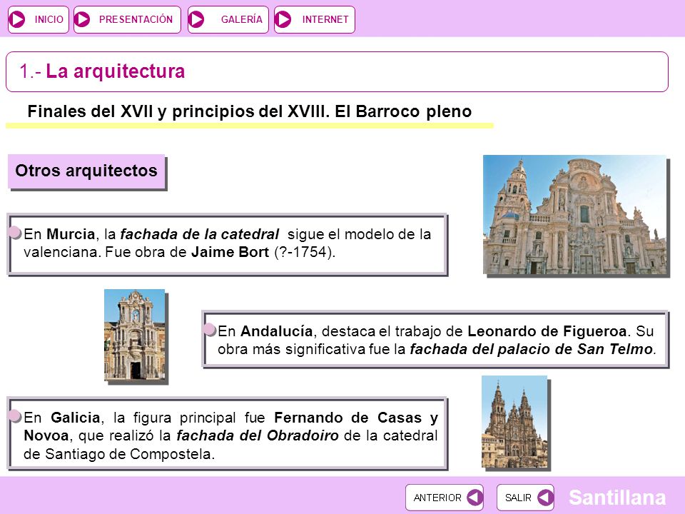 Finales del XVII y principios del XVIII. El Barroco pleno