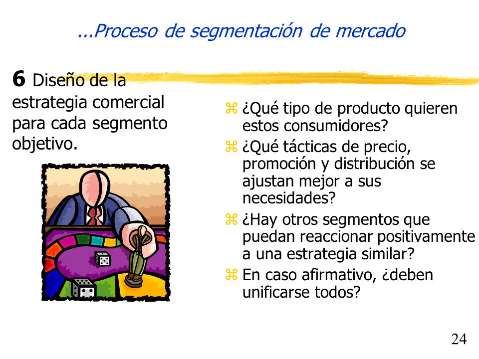 ...Proceso de segmentación de mercado