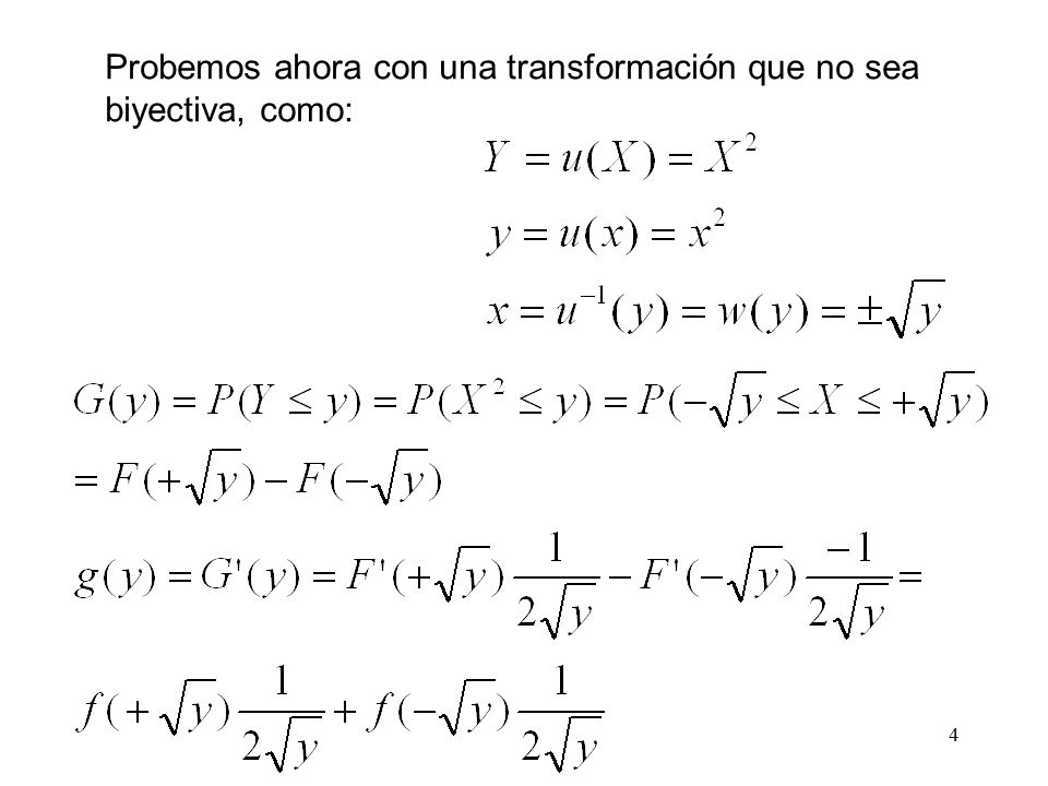 Probemos ahora con una transformación que no sea