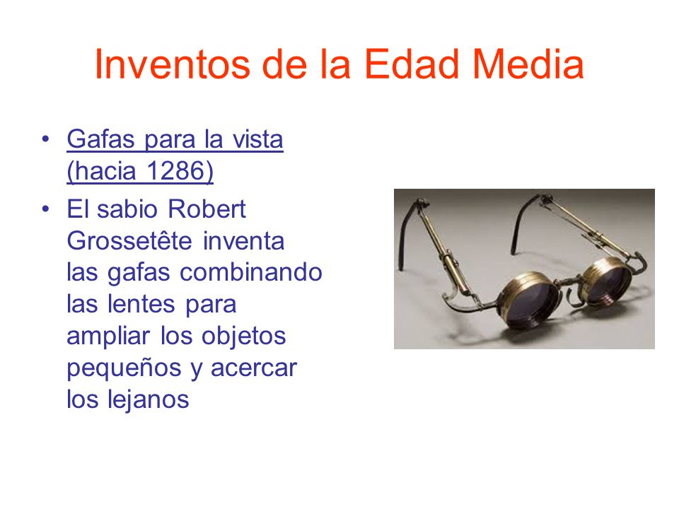 Inventos de la Edad Media - ppt descargar