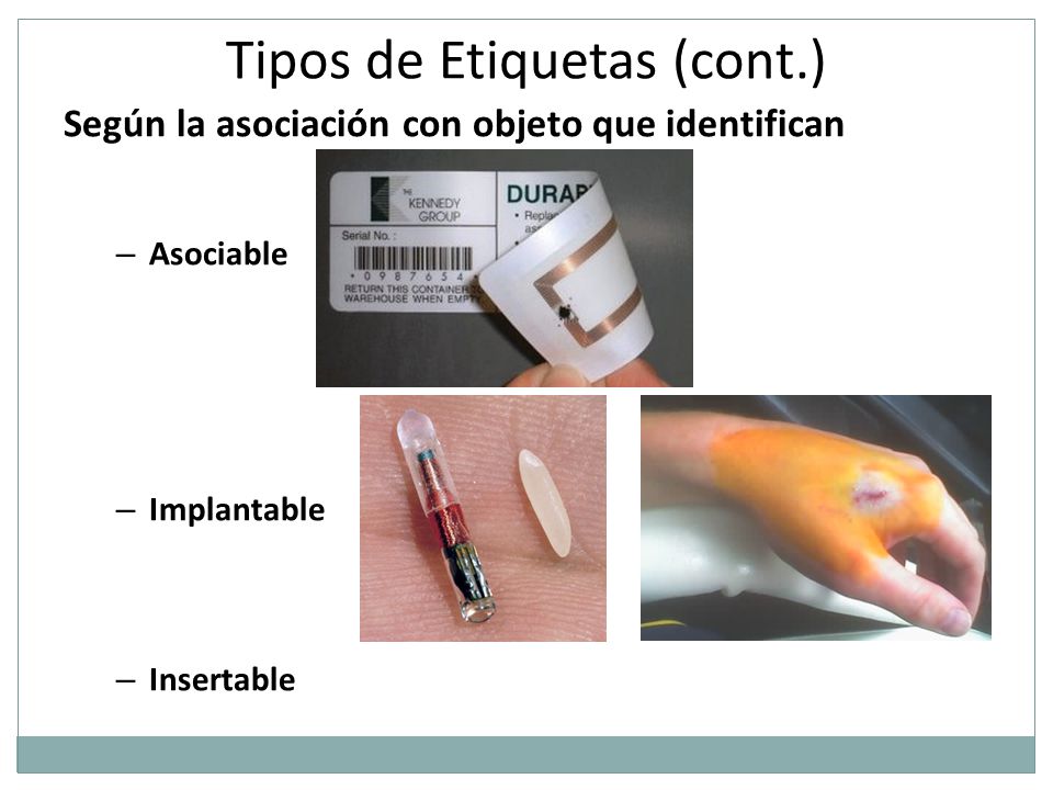 Tipos de Etiquetas (cont.)