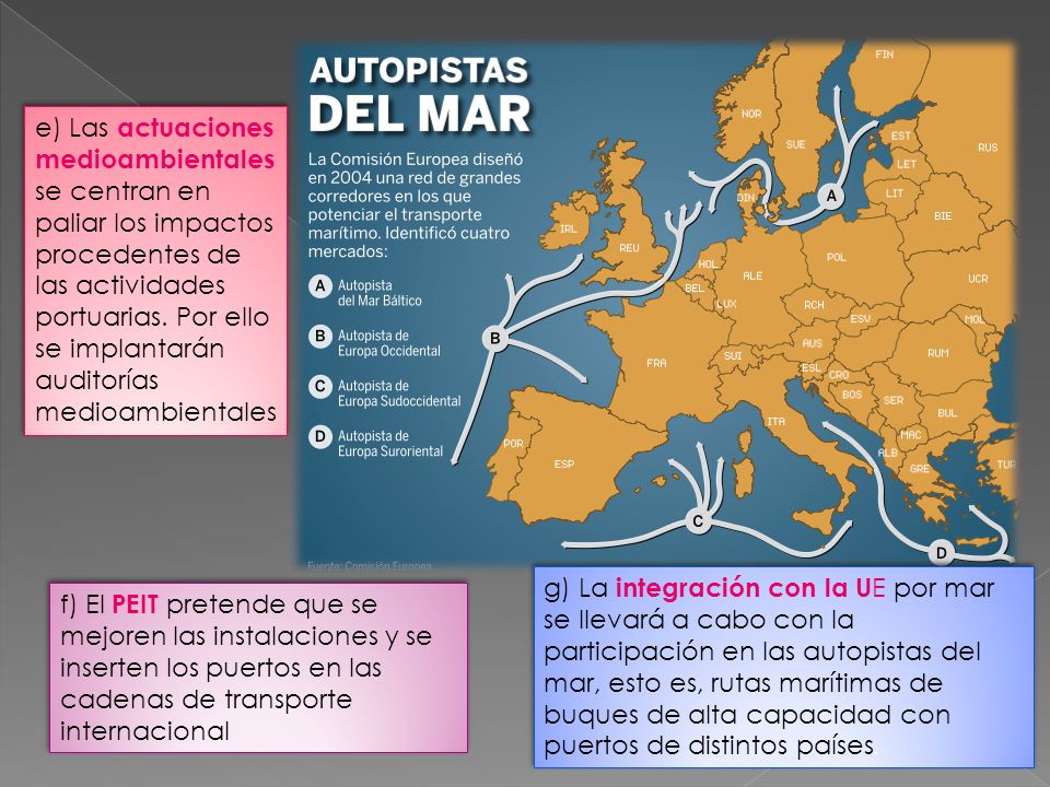 e) Las actuaciones medioambientales se centran en paliar los impactos procedentes de las actividades portuarias. Por ello se implantarán auditorías medioambientales