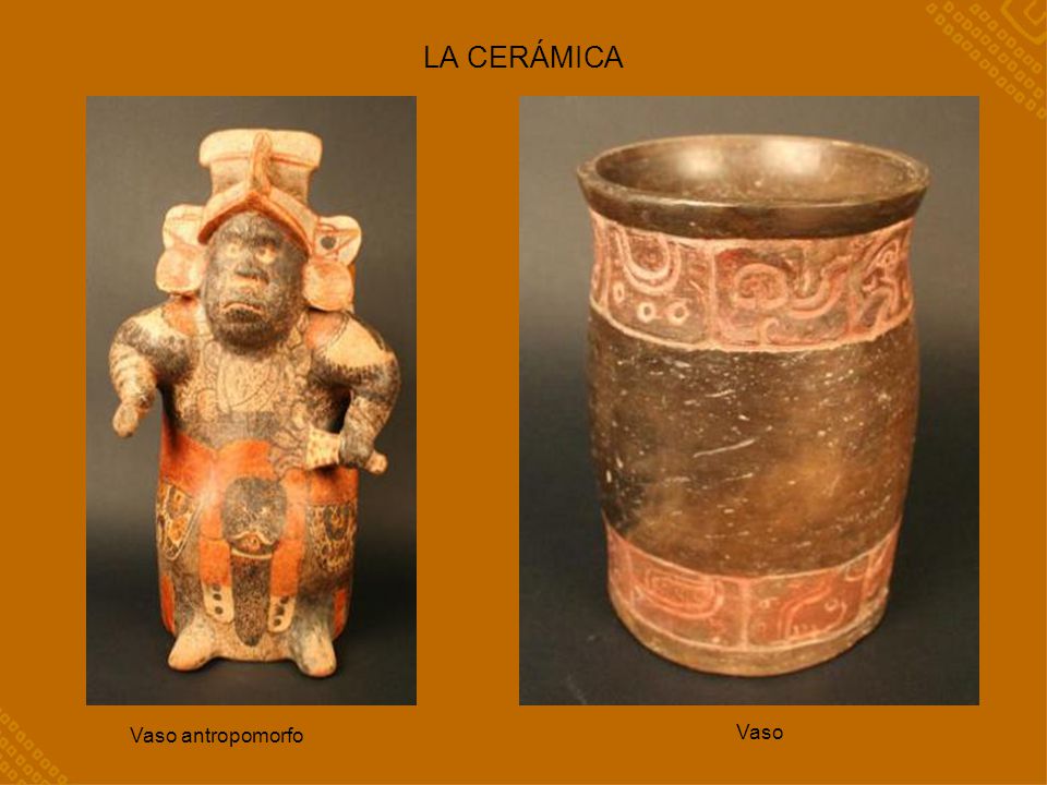 LA CERÁMICA Vaso antropomorfo Vaso