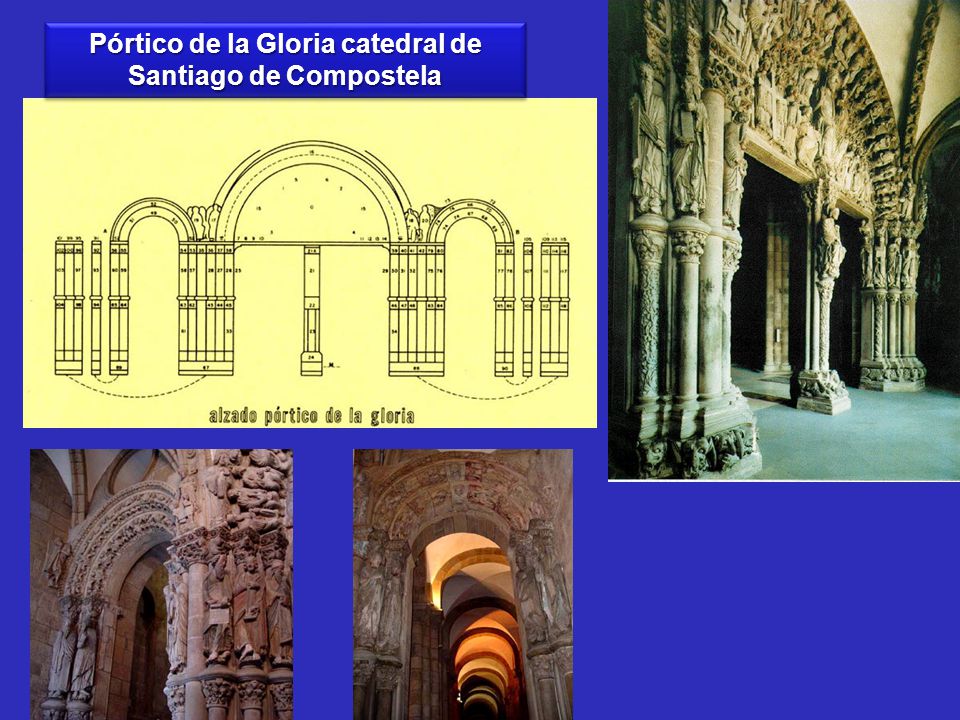 Pórtico de la Gloria catedral de Santiago de Compostela