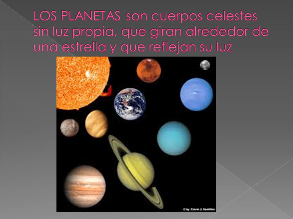 LOS PLANETAS son cuerpos celestes sin luz propia, que giran alrededor de una estrella y que reflejan su luz