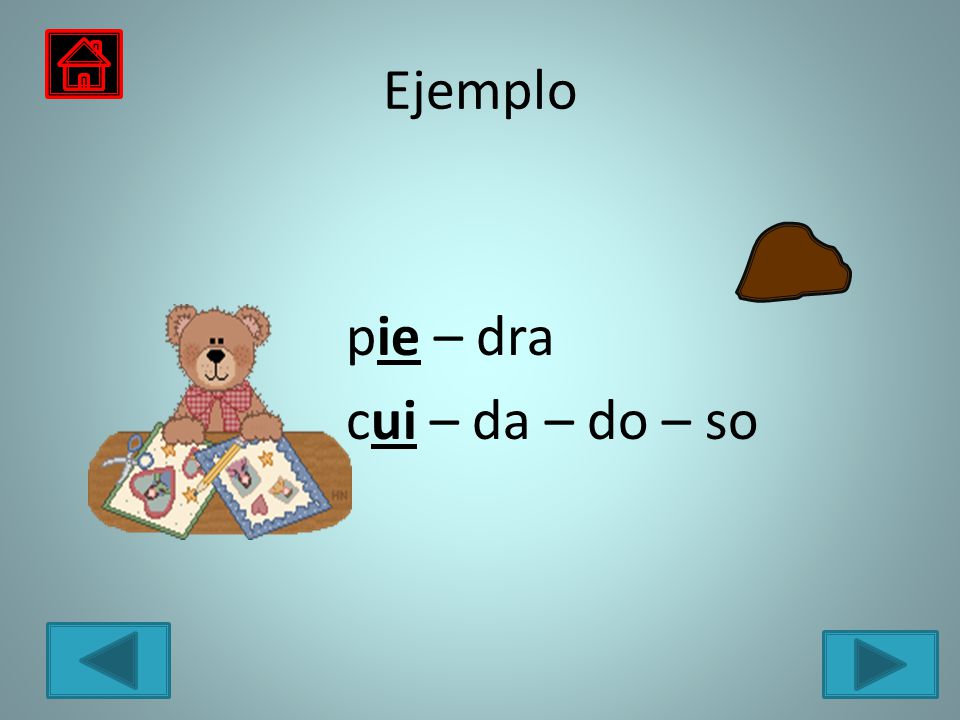 Ejemplo pie – dra cui – da – do – so