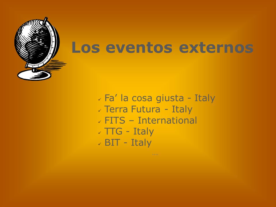 Los eventos externos Fa’ la cosa giusta - Italy Terra Futura - Italy