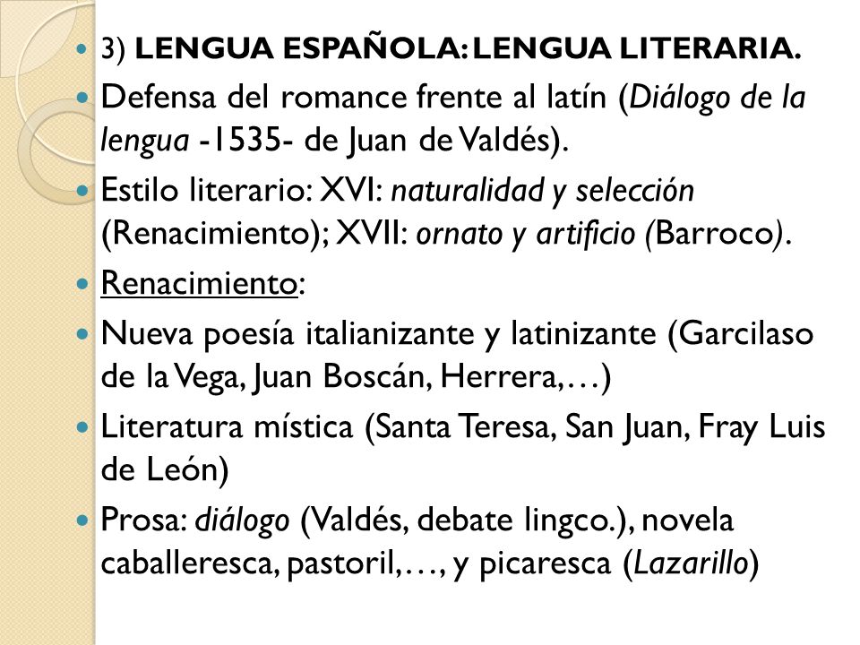 Literatura mística (Santa Teresa, San Juan, Fray Luis de León)