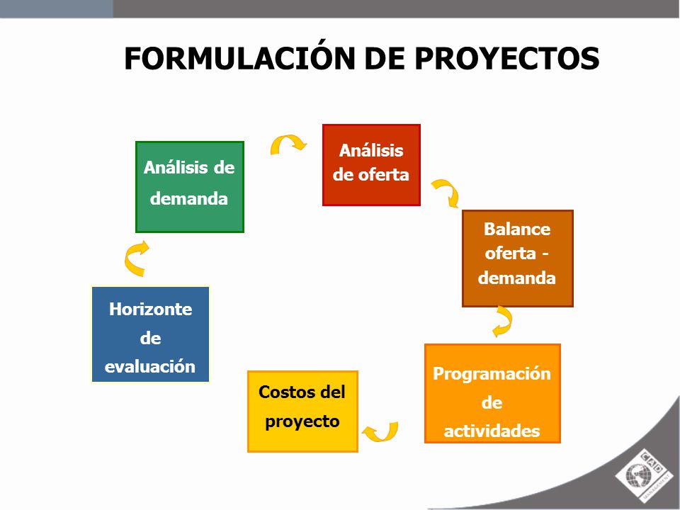FORMULACIÓN DE PROYECTOS