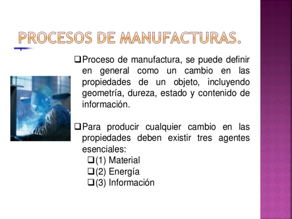 PROCESOS DE MANUFACTURAS.