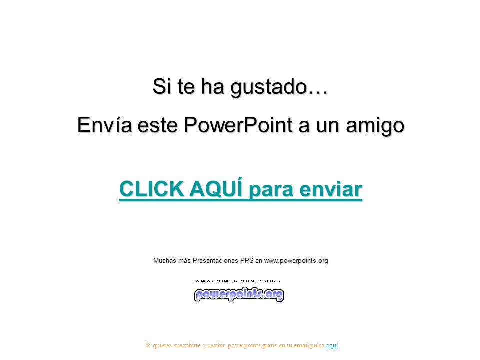 Envía este PowerPoint a un amigo