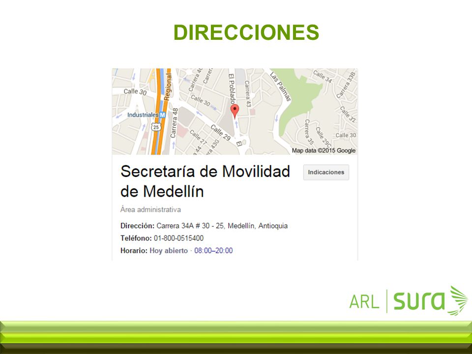 DIRECCIONES