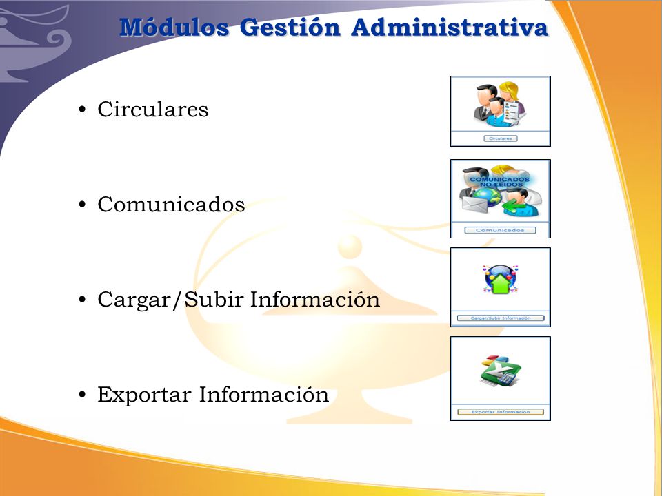 Módulos Gestión Administrativa