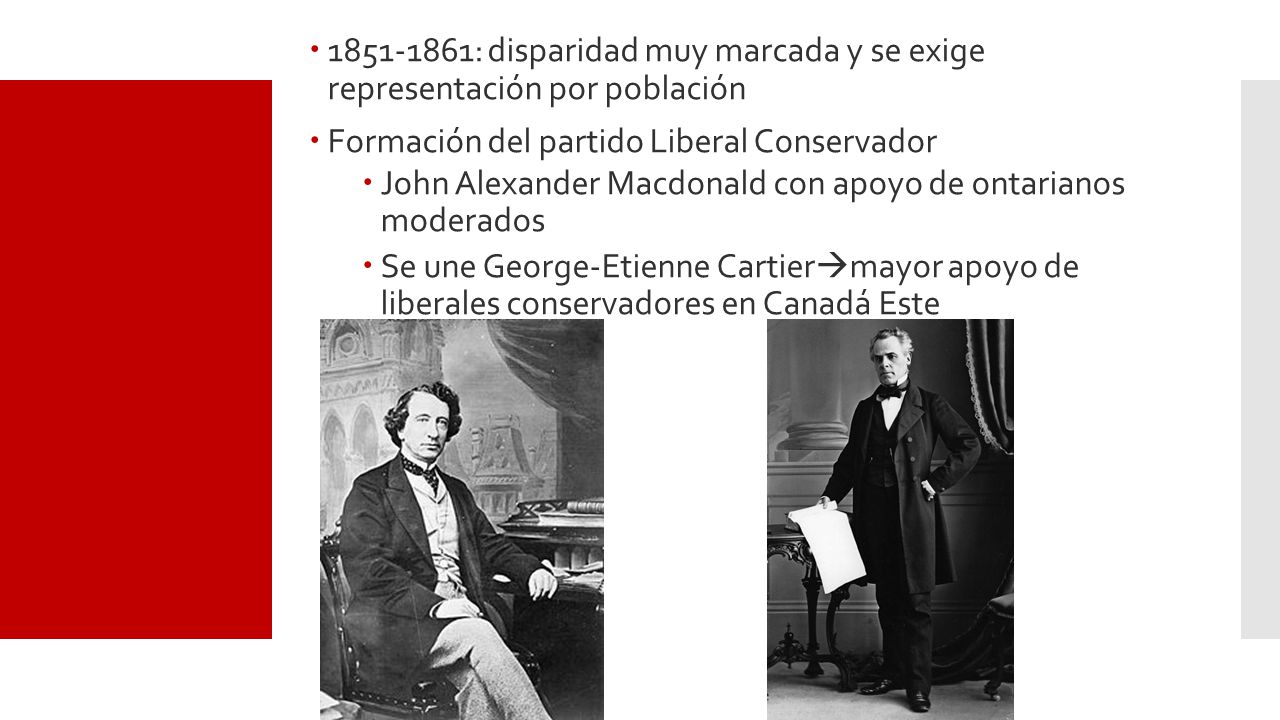 : disparidad muy marcada y se exige representación por población